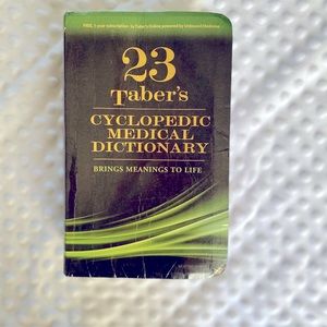 Taber’s medical dictionary